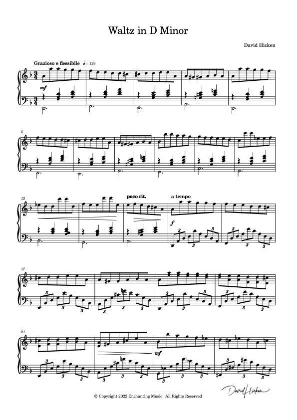 Waltz in D Minor