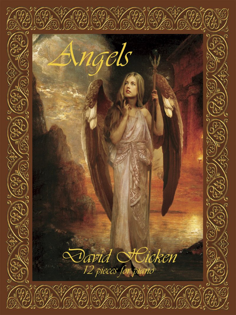 Angels Piano Sheet Music Book by David Hicken