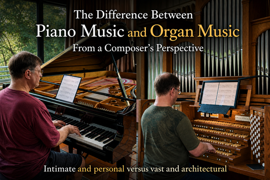 The Difference Between Piano Music and Organ Music From a Composer’s Perspective