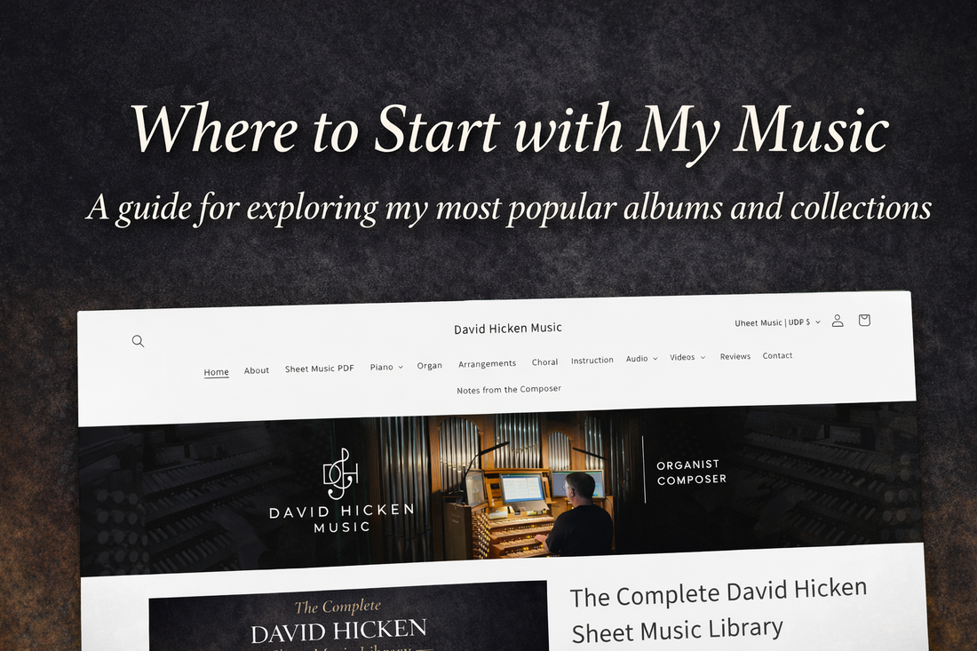 Where to Start with My Music