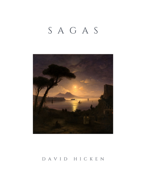 Sagas Piano Sheet Music Book by David Hicken