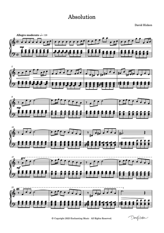 Absolution (Piano)
