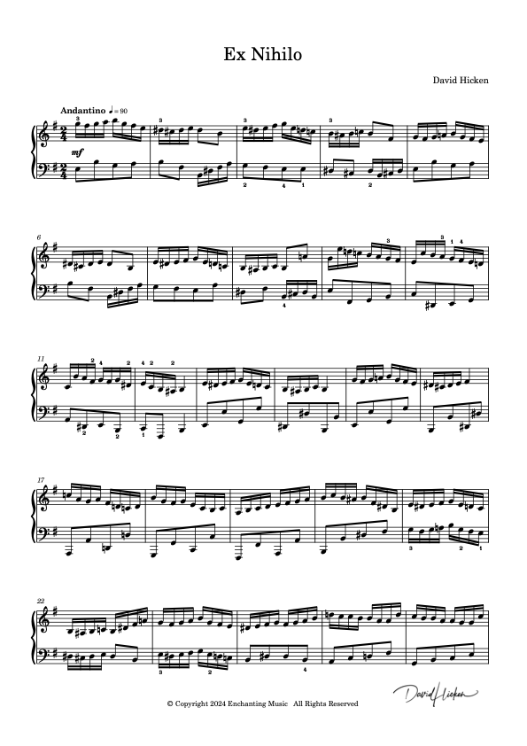 Ex Nihilo