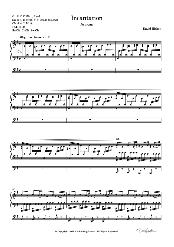 Incantation (Organ)