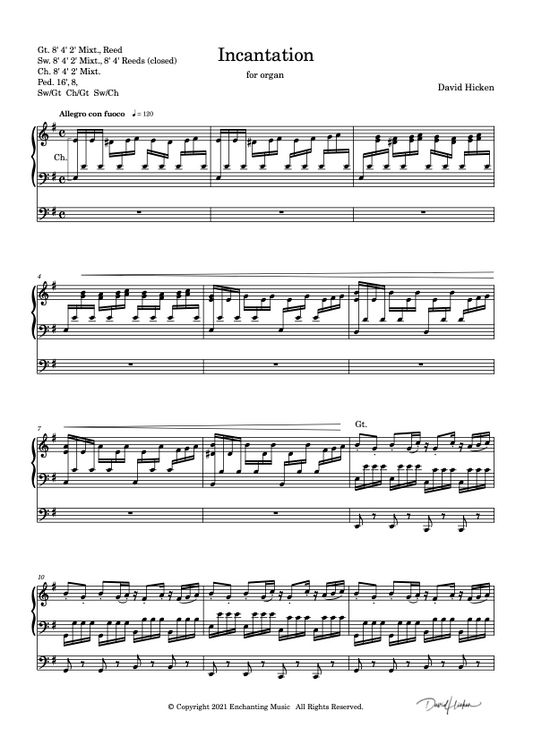 Incantation (Organ)
