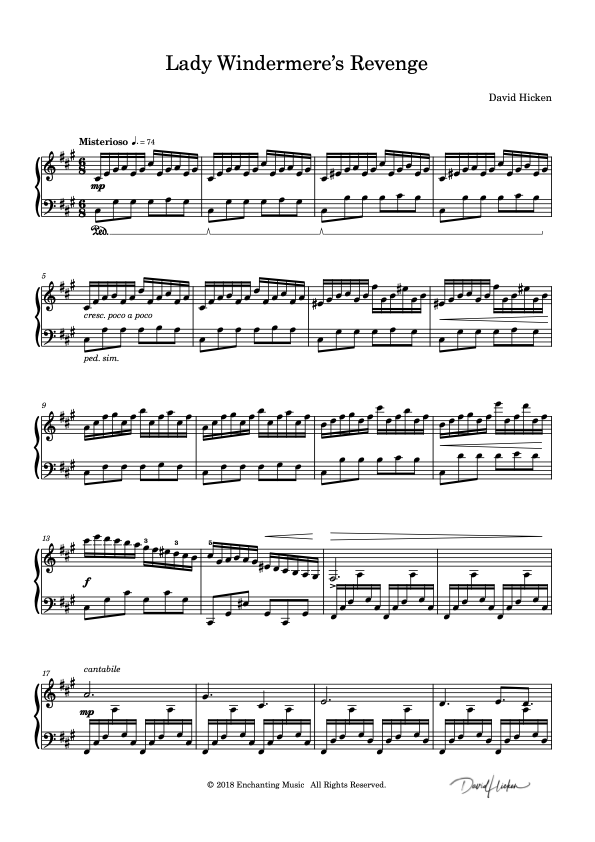 Lady Windermere's Revenge