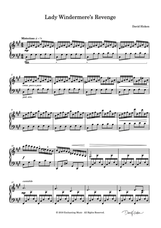 Lady Windermere's Revenge