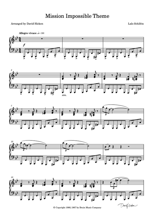 Mission Impossible Theme