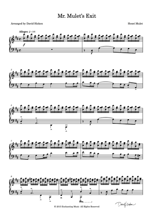 Henri Mulet - Carillon-Sortie (Mr Mulet's Exit)