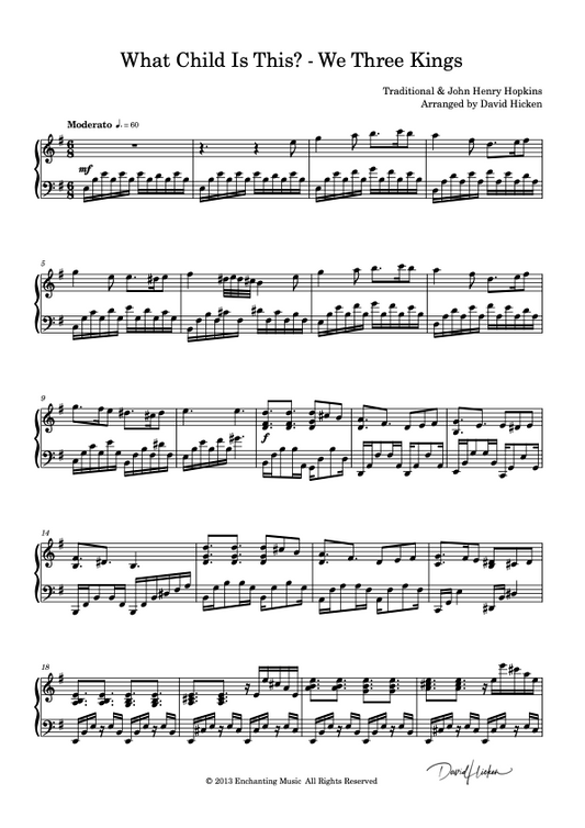 What Child Is This ? - We Three Kings