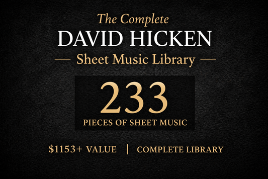 The Complete David Hicken Sheet Music Library