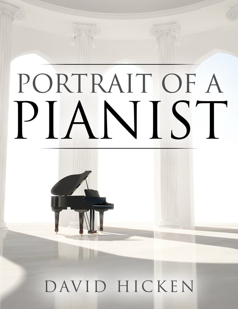 Portrait Of A Pianist Piano Sheet Music Book by David Hicken