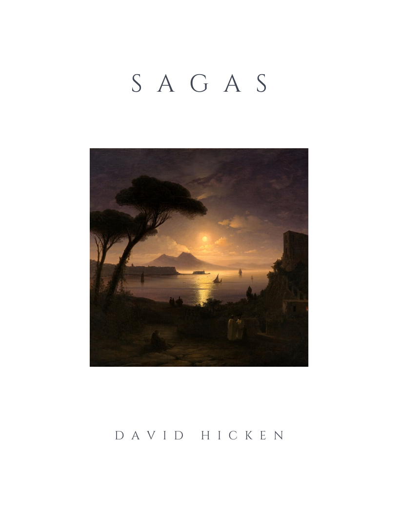 Sagas Piano Sheet Music Book by David HIcken